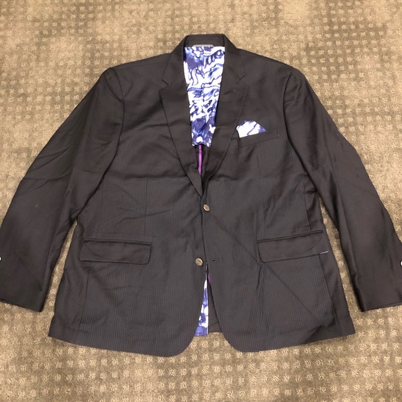 Robert Graham Other - ROBERT GRAHAM men’s dark blue pinstripe blazer.